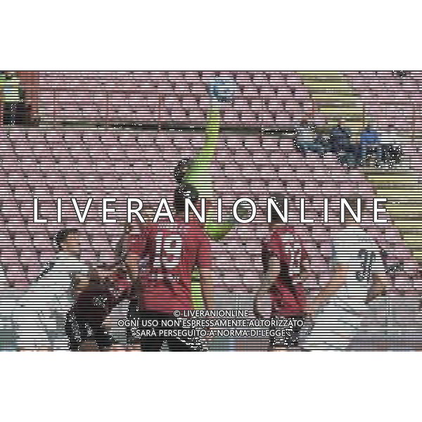 Stadio Oreste Granillo Serie B 2022-2023 Reggina-Venezia In foto: Colombi anticipa tutti ©Andrea Rosito / AGENZIA ALDO LIVERANI SAS