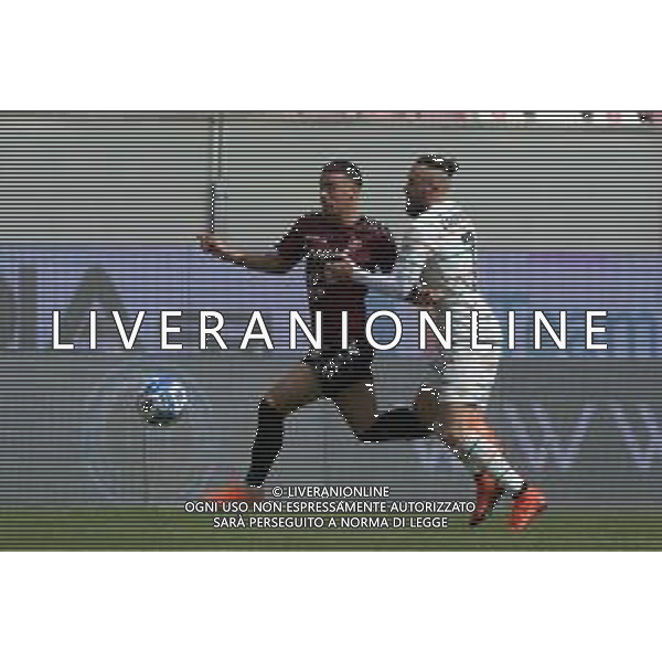 Stadio Oreste Granillo Serie B 2022-2023 Reggina-Venezia In foto: Francesco Zampano e Devid Eugene Bouah ©Andrea Rosito / AGENZIA ALDO LIVERANI SAS