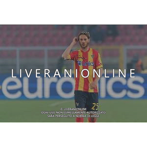 Antonino Gallo (US Lecce) during the Italian soccer Serie A match US Lecce vs SSC Napoli on April 7, 2023 at the Via del Mare stadium in Lecce, Italy. Photo by Emmanuele Mastrodonato/ag. Aldo Liverani sas/ AGENZIA ALDO LIVERANI SAS