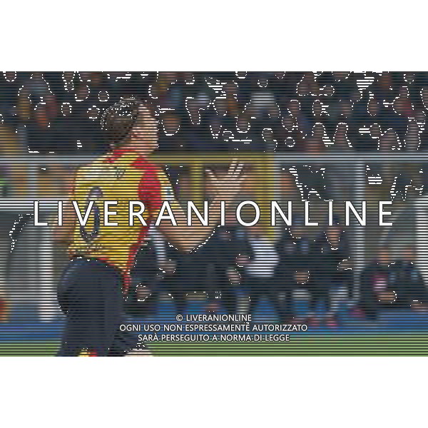 Federico Baschirotto (US Lecce) during the Italian soccer Serie A match US Lecce vs SSC Napoli on April 7, 2023 at the Via del Mare stadium in Lecce, Italy. Photo by Emmanuele Mastrodonato/ag. Aldo Liverani sas/ AGENZIA ALDO LIVERANI SAS