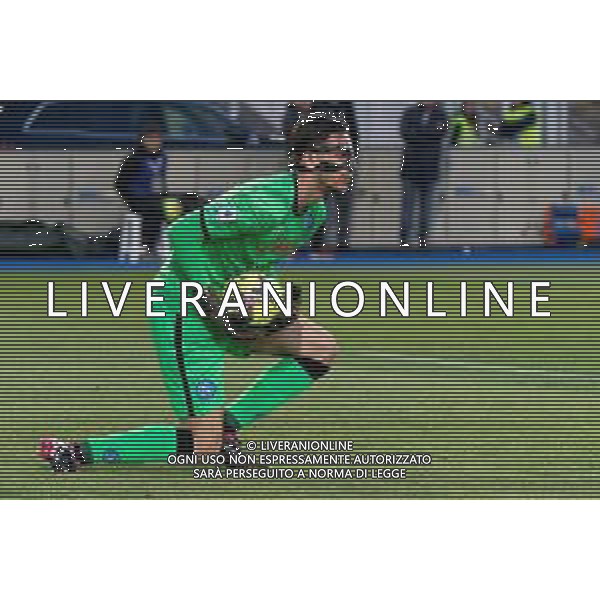 Alex Meret (SSC Napoli) during the Italian soccer Serie A match US Lecce vs SSC Napoli on April 7, 2023 at the Via del Mare stadium in Lecce, Italy. Photo by Emmanuele Mastrodonato/ag. Aldo Liverani sas/ AGENZIA ALDO LIVERANI SAS