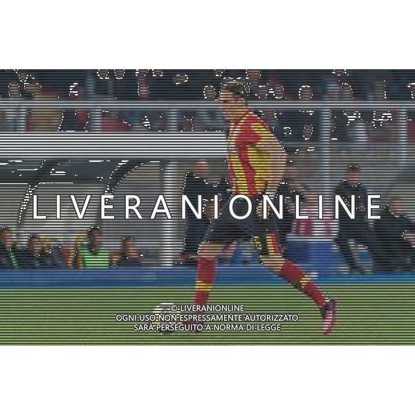 Federico Baschirotto (US Lecce) during the Italian soccer Serie A match US Lecce vs SSC Napoli on April 7, 2023 at the Via del Mare stadium in Lecce, Italy. Photo by Emmanuele Mastrodonato/ag. Aldo Liverani sas/ AGENZIA ALDO LIVERANI SAS