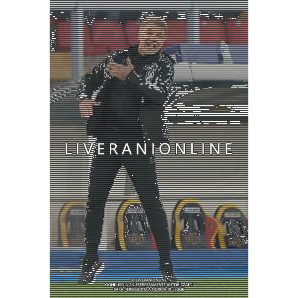 coach Marco Baroni (US Lecce) during the Italian soccer Serie A match US Lecce vs SSC Napoli on April 7, 2023 at the Via del Mare stadium in Lecce, Italy. Photo by Emmanuele Mastrodonato/ag. Aldo Liverani sas/ AGENZIA ALDO LIVERANI SAS