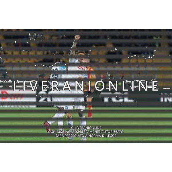 Giovanni Di Lorenzo (SSC Napoli) celebrates after scoring a goal during the Italian soccer Serie A match US Lecce vs SSC Napoli on April 7, 2023 at the Via del Mare stadium in Lecce, Italy. Photo by Emmanuele Mastrodonato/ag. Aldo Liverani sas/ AGENZIA ALDO LIVERANI SAS