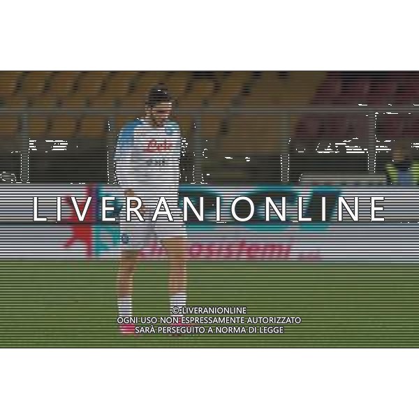 Khvicha Kvaratskhelia (SSC Napoli) during the Italian soccer Serie A match US Lecce vs SSC Napoli on April 7, 2023 at the Via del Mare stadium in Lecce, Italy. Photo by Emmanuele Mastrodonato/ag. Aldo Liverani sas/ AGENZIA ALDO LIVERANI SAS