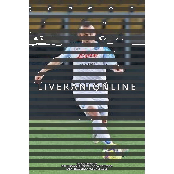 Stanislav Lobotka (SSC Napoli) during the Italian soccer Serie A match US Lecce vs SSC Napoli on April 7, 2023 at the Via del Mare stadium in Lecce, Italy. Photo by Emmanuele Mastrodonato/ag. Aldo Liverani sas/ AGENZIA ALDO LIVERANI SAS