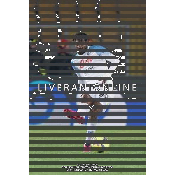 Frank Anguissa (SSC Napoli) during the Italian soccer Serie A match US Lecce vs SSC Napoli on April 7, 2023 at the Via del Mare stadium in Lecce, Italy. Photo by Emmanuele Mastrodonato/ag. Aldo Liverani sas/ AGENZIA ALDO LIVERANI SAS