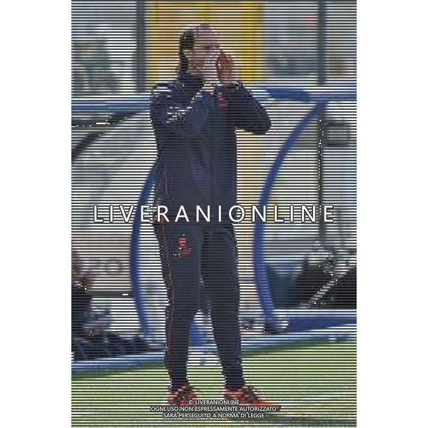TVRG Alberto Gilardino allenatore Genoa Como vs Genoa Como 10-04-2023 Stadio Giuseppe Sinigaglia Campionato Serie BKT - 32a giornata foto Roberto Garavaglia/ag. Aldo Liverani sas/ AGENZIA ALDO LIVERANI SAS
