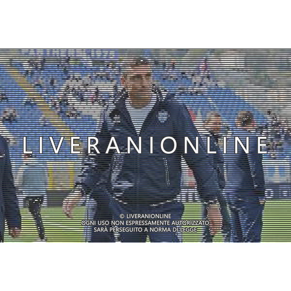 TVRG Moreno Longo allenatore Como Como vs Genoa Como 10-04-2023 Stadio Giuseppe Sinigaglia Campionato Serie BKT - 32a giornata foto Roberto Garavaglia/ag. Aldo Liverani sas/ AGENZIA ALDO LIVERANI SAS