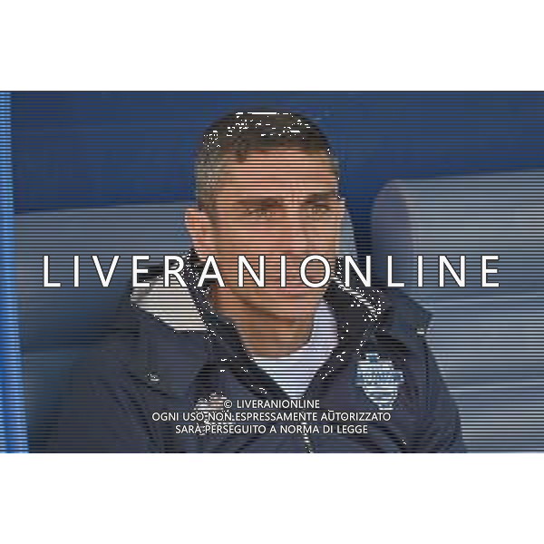 TVRG Moreno Longo allenatore Como Como vs Genoa Como 10-04-2023 Stadio Giuseppe Sinigaglia Campionato Serie BKT - 32a giornata foto Roberto Garavaglia/ag. Aldo Liverani sas/ AGENZIA ALDO LIVERANI SAS