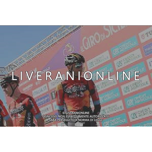 11-04-2023 Giro Di Sicilia; Tappa 01 Marsala - Agrigento; 2023, Bahrain - Victorious; Caruso, Damiano; Marsala; ©SIROTTI / AGENZIA ALDO LIVERANI SAS