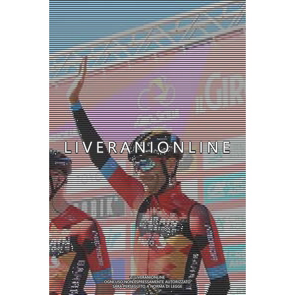 11-04-2023 Giro Di Sicilia; Tappa 01 Marsala - Agrigento; 2023, Bahrain - Victorious; Caruso, Damiano; Marsala; ©SIROTTI / AGENZIA ALDO LIVERANI SAS