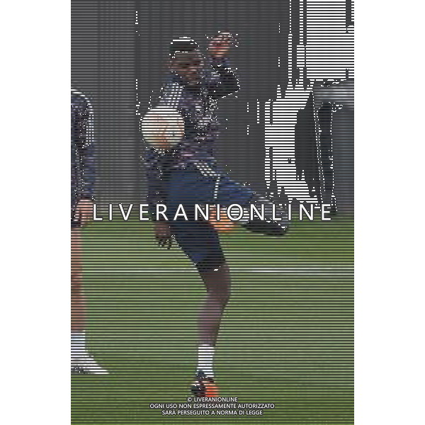 TVMV-Torino 12.04.2023 Continassa © Manuela Viganti/Agenzia Aldo Liverani Allenamento rifinitura Europa League 2022/2023 Juventus vs Sporting Lisbona Nella foto: paul pogba ©VIGANTI / AGENZIA ALDO LIVERANI SAS