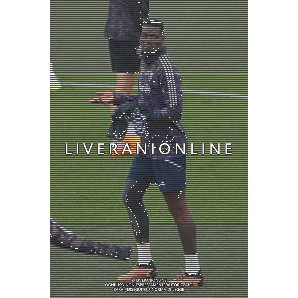 TVMV-Torino 12.04.2023 Continassa © Manuela Viganti/Agenzia Aldo Liverani Allenamento rifinitura Europa League 2022/2023 Juventus vs Sporting Lisbona Nella foto: paul pogba ©VIGANTI / AGENZIA ALDO LIVERANI SAS