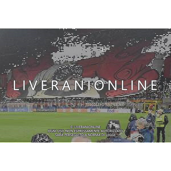 curva sud tifosi coreografia Milan vs Napoli Milano 12-04-2023 Stadio Giuseppe Meazza - San Siro UEFA Champions League quarti di finale - gara di andata foto Roberto Garavaglia/ag. Aldo Liverani sas/ AGENZIA ALDO LIVERANI SAS