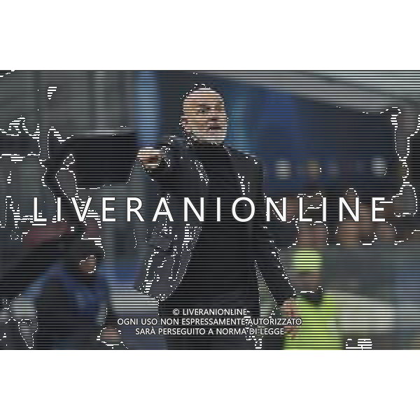 Stefano Pioli allenatore Milan Milan vs Napoli Milano 12-04-2023 Stadio Giuseppe Meazza - San Siro UEFA Champions League quarti di finale - gara di andata foto Roberto Garavaglia/ag. Aldo Liverani sas/ AGENZIA ALDO LIVERANI SAS