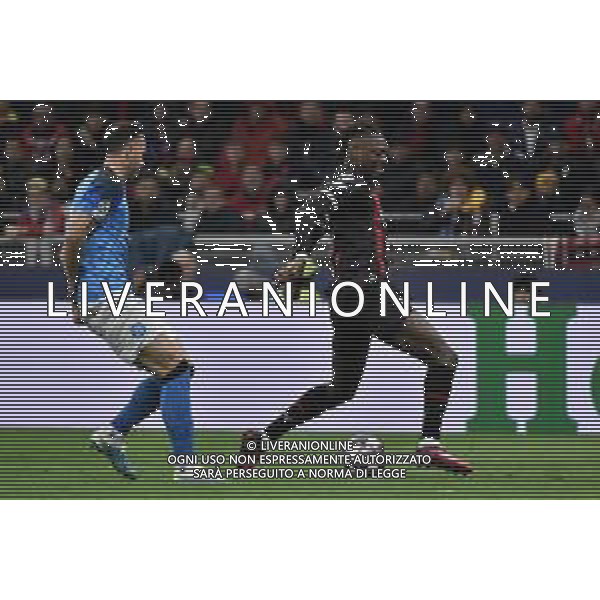 Rafael Leao (Milan) Milan vs Napoli Milano 12-04-2023 Stadio Giuseppe Meazza - San Siro UEFA Champions League quarti di finale - gara di andata foto Roberto Garavaglia/ag. Aldo Liverani sas/ AGENZIA ALDO LIVERANI SAS