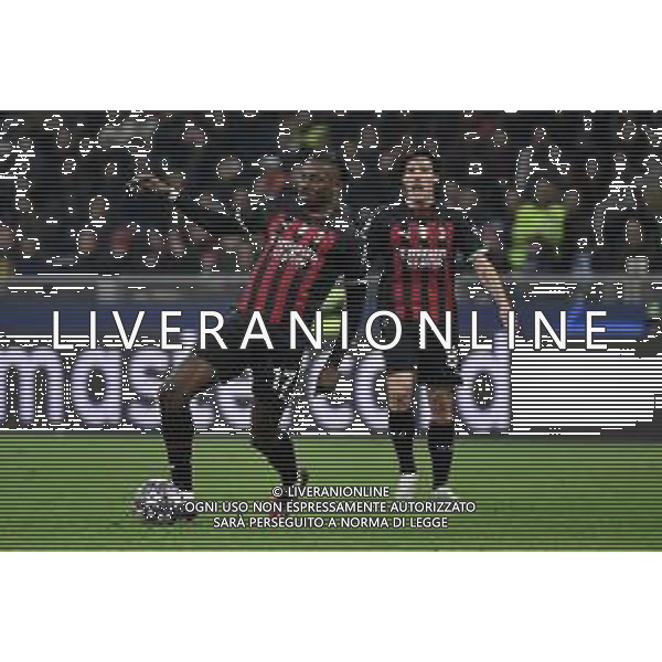 Rafael Leao (Milan) Milan vs Napoli Milano 12-04-2023 Stadio Giuseppe Meazza - San Siro UEFA Champions League quarti di finale - gara di andata foto Roberto Garavaglia/ag. Aldo Liverani sas/ AGENZIA ALDO LIVERANI SAS