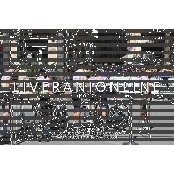 12-04-2023 Giro Di Sicilia; Tappa 02 Canicatti - Vittoria; 2023, Mg.k Vis - Color For Peace; Canicatti; ©SIROTTI / AGENZIA ALDO LIVERANI SAS