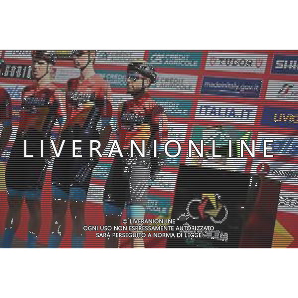 12-04-2023 Giro Di Sicilia; Tappa 02 Canicatti - Vittoria; 2023, Bahrain - Victorious; Caruso, Damiano; Canicatti; ©SIROTTI / AGENZIA ALDO LIVERANI SAS