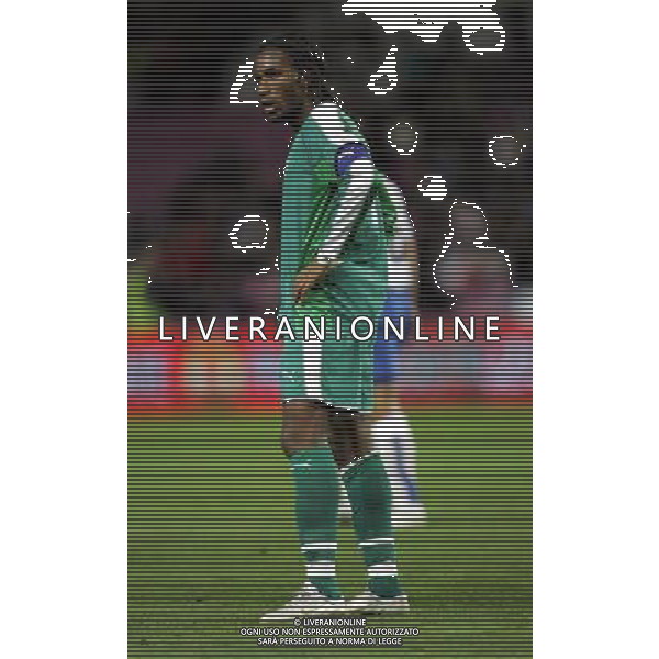 Ginevra (CH) 16/11/2005 Amichevole nazionale italiana calcio italia-costa d\'avorio nella foto drogba didier ph marco luzzani s.a.s.