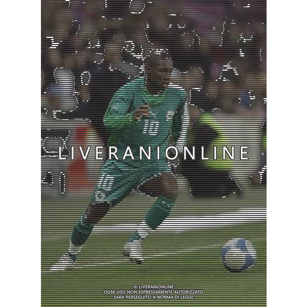 Ginevra (CH) 16/11/2005 Amichevole nazionale italiana calcio italia-costa d\'avorio nella foto gilles yapi-yapo ph marco luzzani s.a.s.