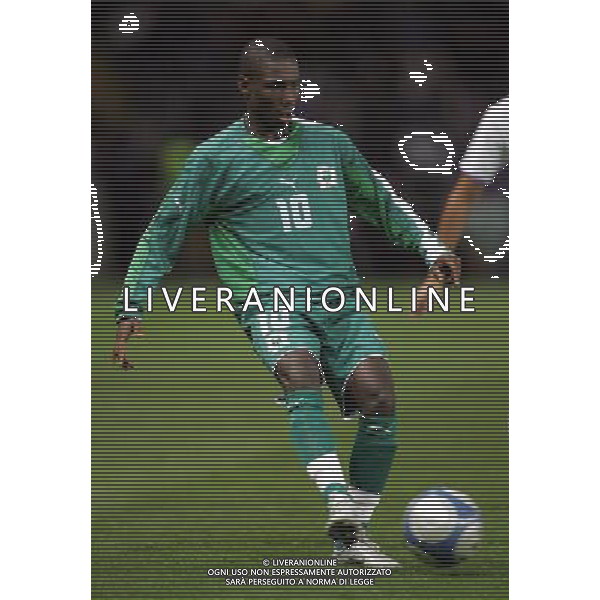 Ginevra (CH) 16/11/2005 Amichevole nazionale italiana calcio italia-costa d\'avorio nella foto gilles yapi-yapo ph marco luzzani s.a.s.