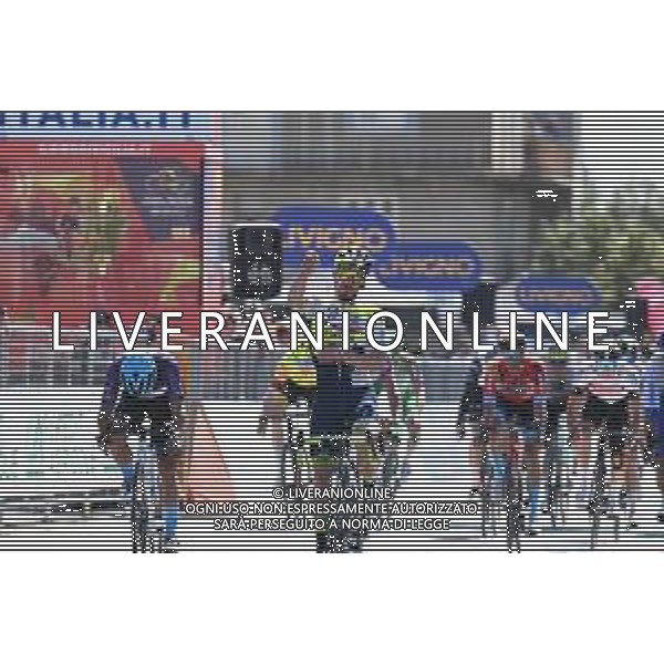 12-04-2023 Giro Di Sicilia; Tappa 02 Canicatti - Vittoria; 2023, Intermarche - Circus Wanty; 2023, Eolo - Kometa; Bonifazio, Niccolo; Albanese, Vincenzo; Vittoria; ©SIROTTI / AGENZIA ALDO LIVERANI SAS
