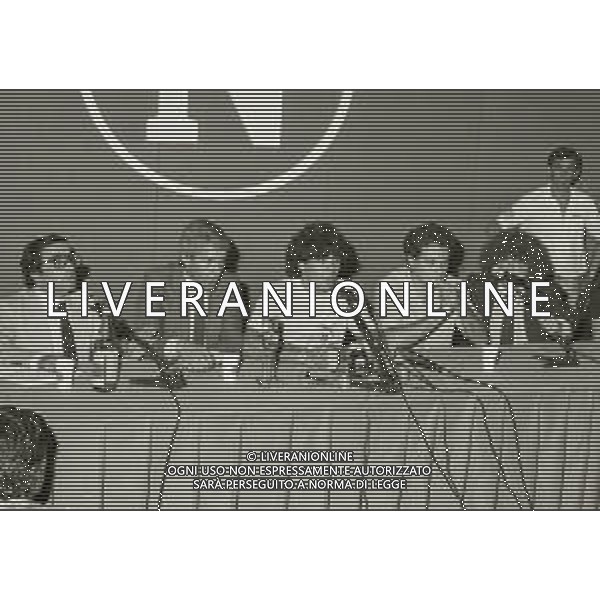 NEG-RETROSPETTIVA DIEGO ARMANDO MARADONE CALCIATORE NELLA FOTO DIEGO ARMANDO MARADONA CON IL SUO PROCURATORE Jorge Cyterszpiler AG ALDO LIVERANI SAS