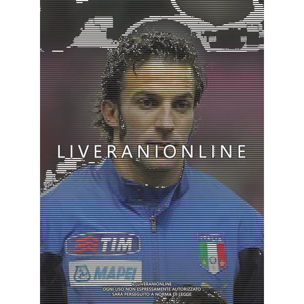 Ginevra (CH) 16/11/2005 Amichevole nazionale italiana calcio italia-costa d\'avorio nella foto del piero alessandro ph marco luzzani s.a.s.