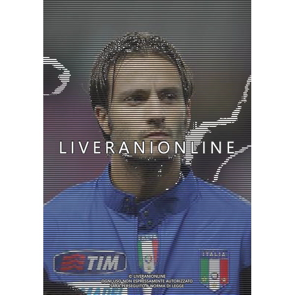 Ginevra (CH) 16/11/2005 Amichevole nazionale italiana calcio italia-costa d\'avorio nella foto gilardino alberto ph marco luzzani s.a.s.