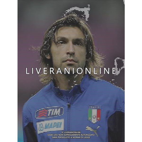 Ginevra (CH) 16/11/2005 Amichevole nazionale italiana calcio italia-costa d\'avorio nella foto pirlo andrea ph marco luzzani s.a.s.