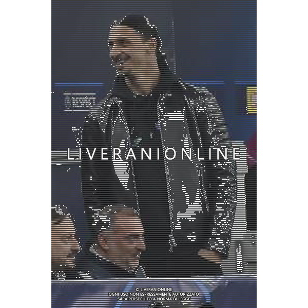 Zlatan Ibrahimovic (Milan) Milan vs Napoli Milano 12-04-2023 Stadio Giuseppe Meazza - San Siro UEFA Champions League quarti di finale - gara di andata foto Roberto Garavaglia/ag. Aldo Liverani sas