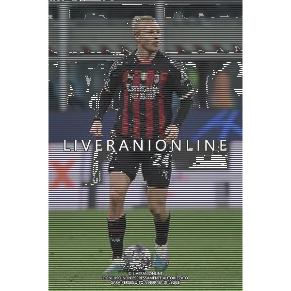 Simon Kjaer (Milan) Milan vs Napoli Milano 12-04-2023 Stadio Giuseppe Meazza - San Siro UEFA Champions League quarti di finale - gara di andata foto Roberto Garavaglia/ag. Aldo Liverani sas