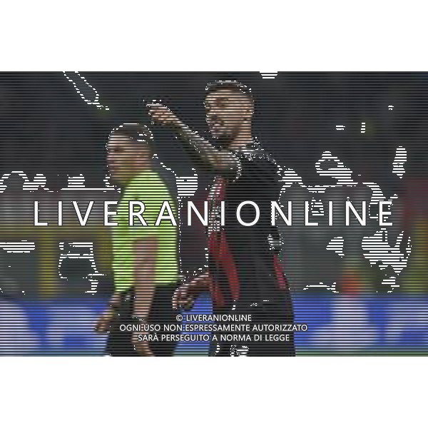 Rade Krunic (Milan) Milan vs Napoli Milano 12-04-2023 Stadio Giuseppe Meazza - San Siro UEFA Champions League quarti di finale - gara di andata foto Roberto Garavaglia/ag. Aldo Liverani sas