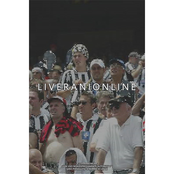 NEW YORK 3/08/2003 SUPERCOPPA ITALIANA NELLA FOTO TIFOSI ITALIANI FOTO ALDO LIVERANI