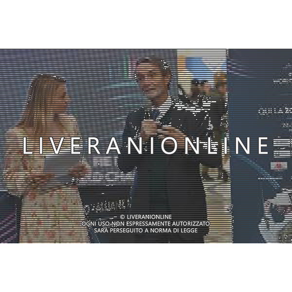 TVRG 100 giorni Mondiali Scherma nella foto Attilio Fontana presidente di Regione Lombardia Milano 13-04-2023 Partito il countdown dei 100 giorni all\'inizio dei Mondiali di Scherma in programma a fine luglio foto Roberto Garavaglia/ag. Aldo Liverani sas/ AGENZIA ALDO LIVERANI SAS