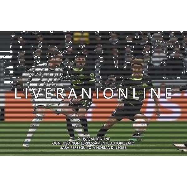 Torino 12.04.2023 Stadio Allianz Stadium ©Manuela Viganti/Agenzia Aldo Liverani Juventus vs Sporting Lisbona Europa League 2022/2023 Quarti di Finale Nella foto: adrien rabiot e hidemasa morita ©Viganti / AGENZIA ALDO LIVERANI SAS