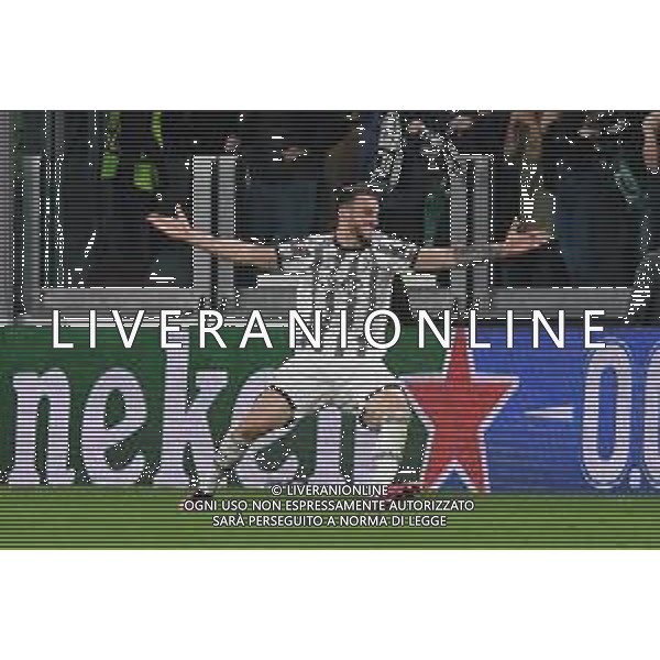 Torino 13.04.2023 Stadio Allianz Stadium ©Manuela Viganti/Agenzia Aldo Liverani Juventus vs Sporting Lisbona Europa League 2022/2023 Quarti di Finale Nella foto: esultanza fedrico gatti dopo il gol ©Viganti / AGENZIA ALDO LIVERANI SAS