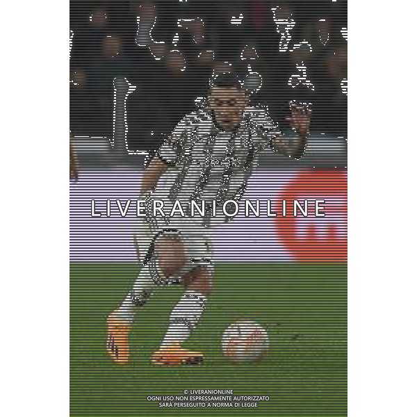 Torino 13.04.2023 Stadio Allianz Stadium ©Manuela Viganti/Agenzia Aldo Liverani Juventus vs Sporting Lisbona Europa League 2022/2023 Quarti di Finale Nella foto: angel di maria ©Viganti / AGENZIA ALDO LIVERANI SAS