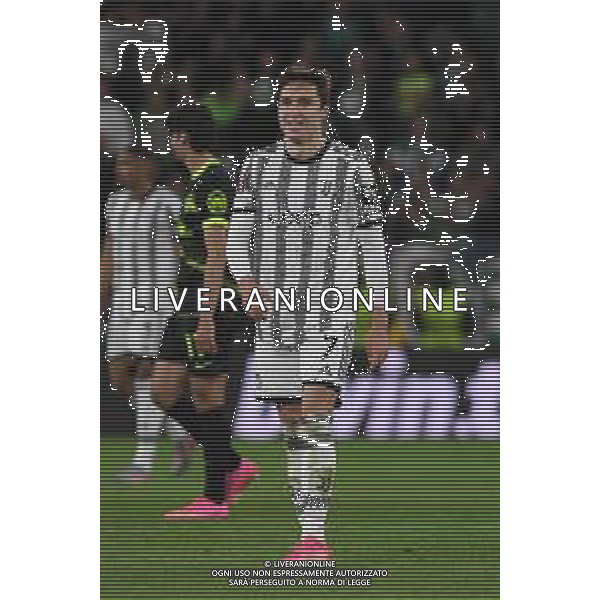 Torino 13.04.2023 Stadio Allianz Stadium ©Manuela Viganti/Agenzia Aldo Liverani Juventus vs Sporting Lisbona Europa League 2022/2023 Quarti di Finale Nella foto: federico chiesa ©Viganti / AGENZIA ALDO LIVERANI SAS