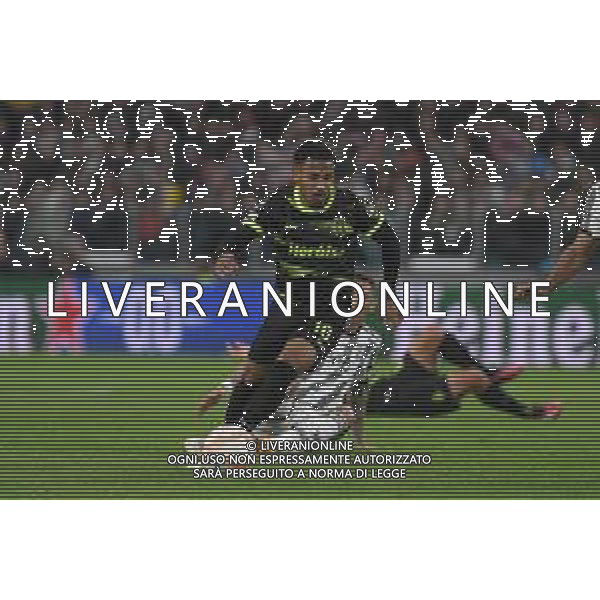 Torino 13.04.2023 Stadio Allianz Stadium ©Manuela Viganti/Agenzia Aldo Liverani Juventus vs Sporting Lisbona Europa League 2022/2023 Quarti di Finale Nella foto: marcus edwards ©Viganti / AGENZIA ALDO LIVERANI SAS
