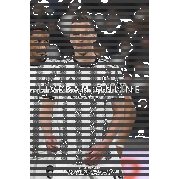 Torino 13.04.2023 Stadio Allianz Stadium ©Manuela Viganti/Agenzia Aldo Liverani Juventus vs Sporting Lisbona Europa League 2022/2023 Quarti di Finale Nella foto: arkadiusz milik ©Viganti / AGENZIA ALDO LIVERANI SAS