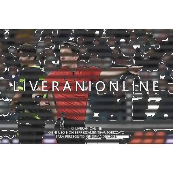 Torino 13.04.2023 Stadio Allianz Stadium ©Manuela Viganti/Agenzia Aldo Liverani Juventus vs Sporting Lisbona Europa League 2022/2023 Quarti di Finale Nella foto: arbitro halil umut meler ©Viganti / AGENZIA ALDO LIVERANI SAS