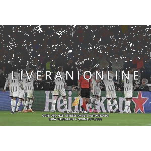 Torino 13.04.2023 Stadio Allianz Stadium ©Manuela Viganti/Agenzia Aldo Liverani Juventus vs Sporting Lisbona Europa League 2022/2023 Quarti di Finale Nella foto: esultanza juventus dopo il gol di federico gatti ©Viganti / AGENZIA ALDO LIVERANI SAS