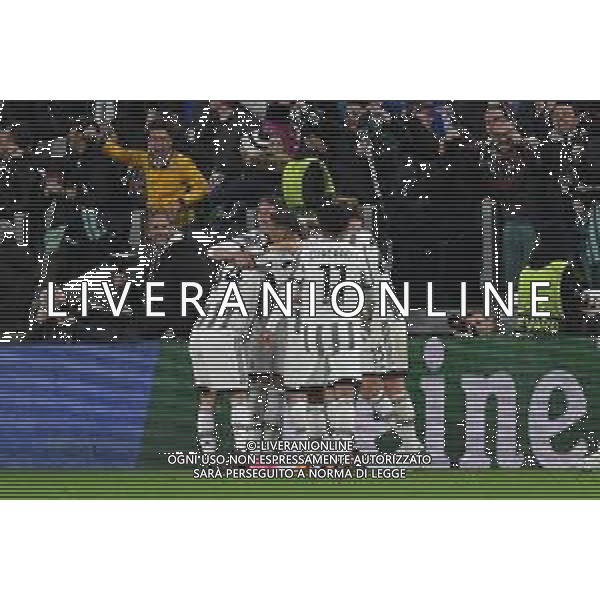 Torino 13.04.2023 Stadio Allianz Stadium ©Manuela Viganti/Agenzia Aldo Liverani Juventus vs Sporting Lisbona Europa League 2022/2023 Quarti di Finale Nella foto: esultanza fedrico gatti dopo il gol ©Viganti / AGENZIA ALDO LIVERANI SAS