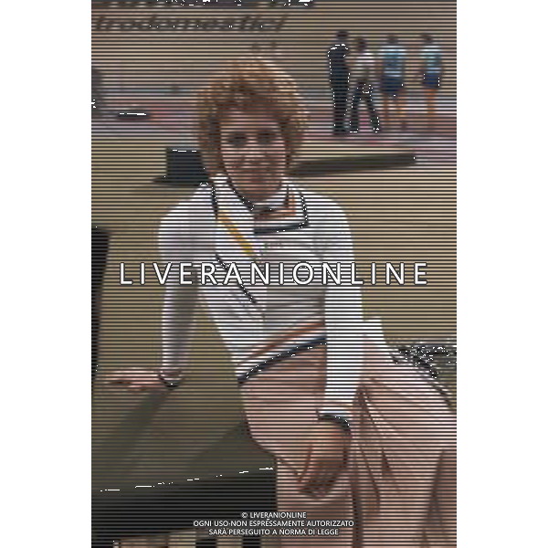 RETROSPETTIVA ROSANNA VAUDETTI ANNUNCIATRICE TELEVISIVA NELLA FOTO NEL 1976 ©Archivio Giovanni Liverani/AGENZIA ALDO LIVERANI SAS