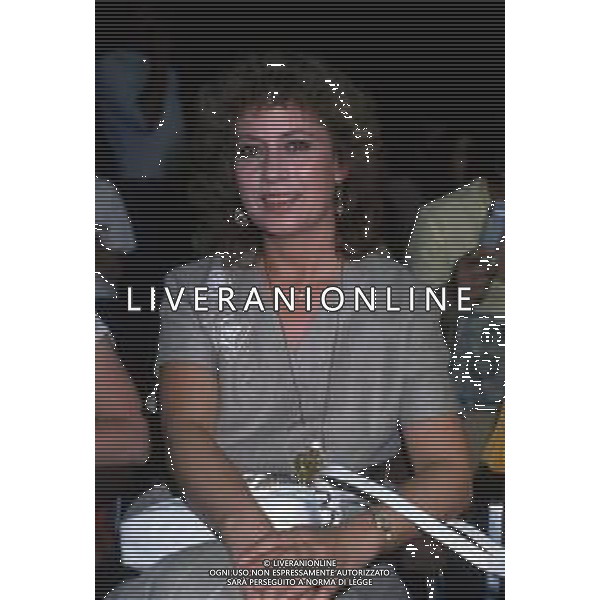 RETROSPETTIVA ROSANNA VAUDETTI ANNUNCIATRICE TELEVISIVA NELLA FOTO NEL 1982 ©Archivio Giovanni Liverani/AGENZIA ALDO LIVERANI SAS