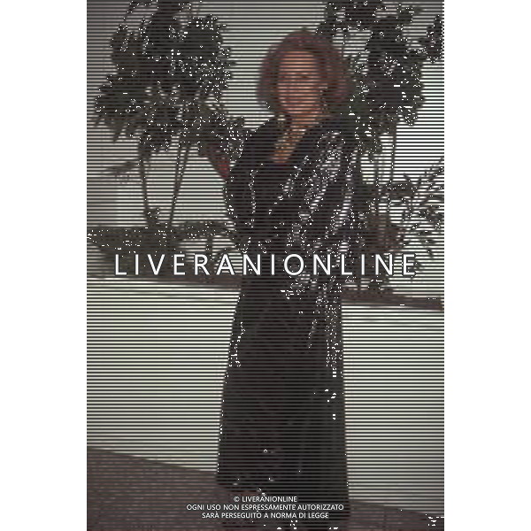 RETROSPETTIVA ROSANNA VAUDETTI ANNUNCIATRICE TELEVISIVA ©Archivio Giovanni Liverani/AGENZIA ALDO LIVERANI SAS