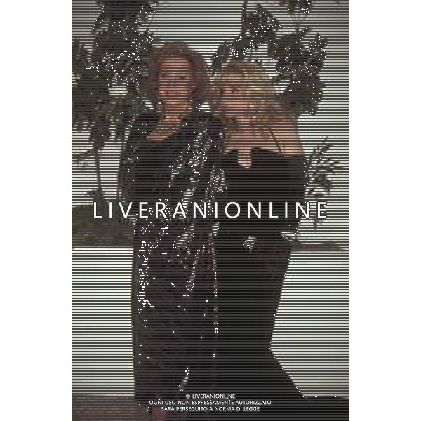 RETROSPETTIVA ROSANNA VAUDETTI ANNUNCIATRICE TELEVISIVA NELLA FOTO CON MARIA GIOVANNA ELMI ©Archivio Giovanni Liverani/AGENZIA ALDO LIVERANI SAS